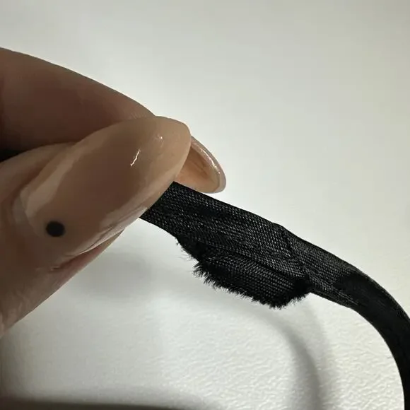 Vintage 90s Wonderline Lingerie Womens NY Black Sheer Lace Cami Tank Size Medium - Picture 6 of 6